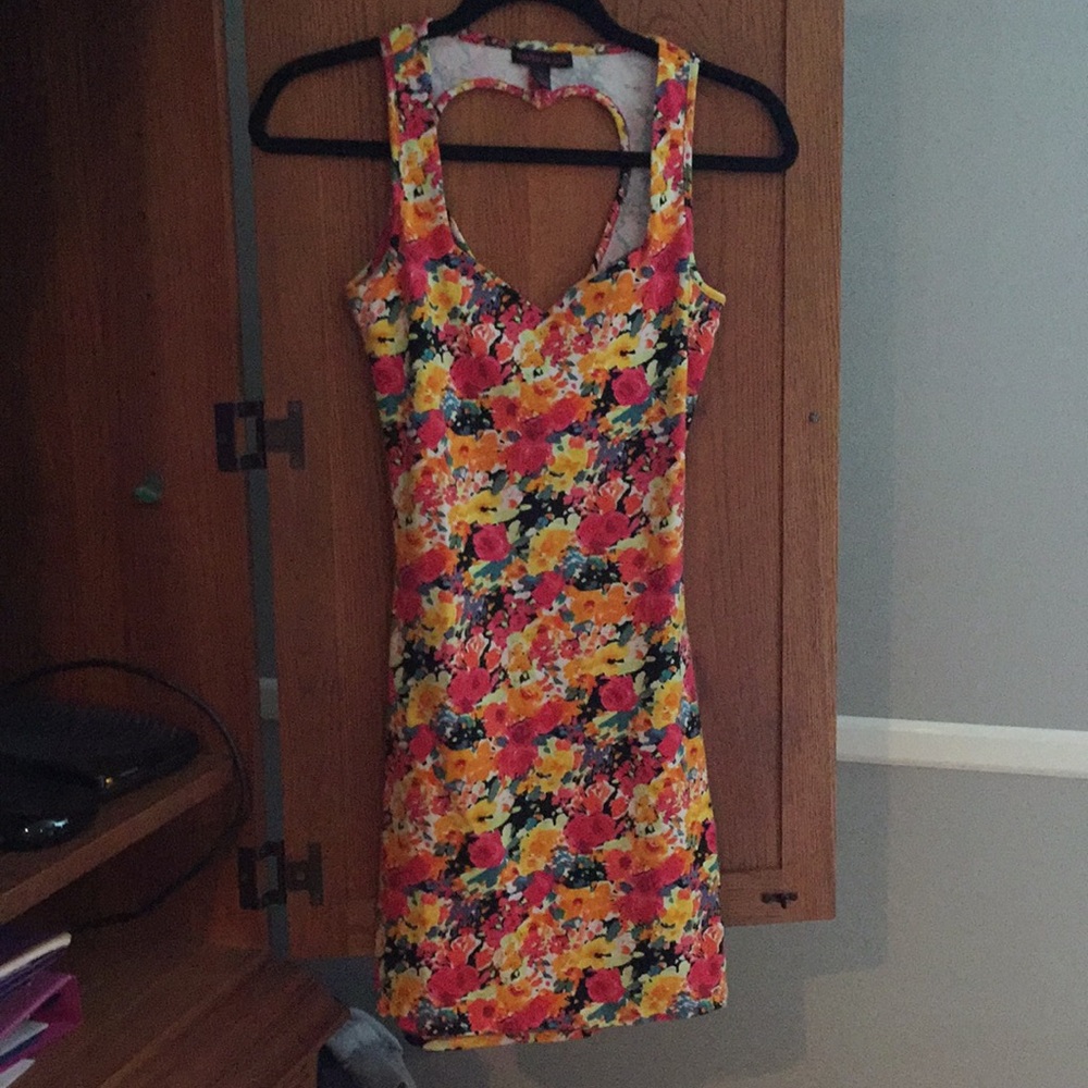 Material Girl floral dress